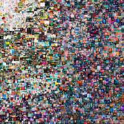 Digitales Kunstwerk des Künstlers Beeple: «Everydays: the first 5000 days»