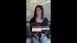 Géraldine Coppin dans "la science des coeurs brisés"