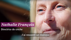 Image tirée de la vidéo du témoignage de Nathalie François